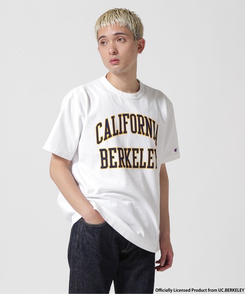 Champion(チャンピオン)の「Champion/チャンピオン T-1011 SHORT SLEEVE T-SHIRT ショートスリーブティーシャツ BERKELEY C5-X304(Tシャツ/カットソー・メンズ・ホワイト/ネイビー・M/L/XL)」の16枚目の写真