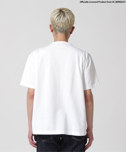 Champion(チャンピオン)の「Champion/チャンピオン T-1011 SHORT SLEEVE T-SHIRT ショートスリーブティーシャツ BERKELEY C5-X304(Tシャツ/カットソー・メンズ・ホワイト/ネイビー・M/L/XL)」の14枚目の写真