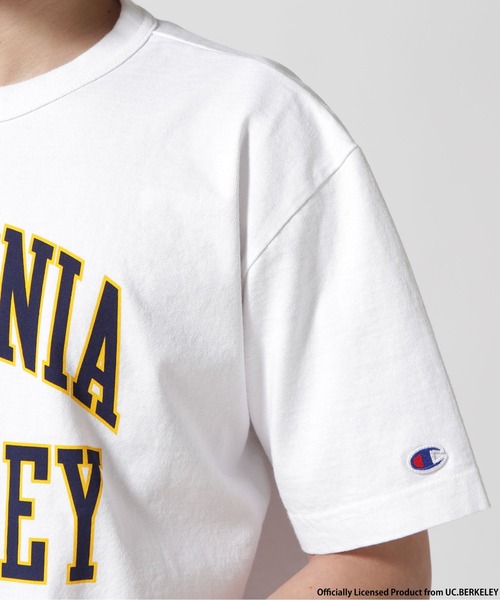 Champion(チャンピオン)の「Champion/チャンピオン T-1011 SHORT SLEEVE T-SHIRT ショートスリーブティーシャツ BERKELEY C5-X304(Tシャツ/カットソー・メンズ・ホワイト/ネイビー・M/L/XL)」の11枚目の写真