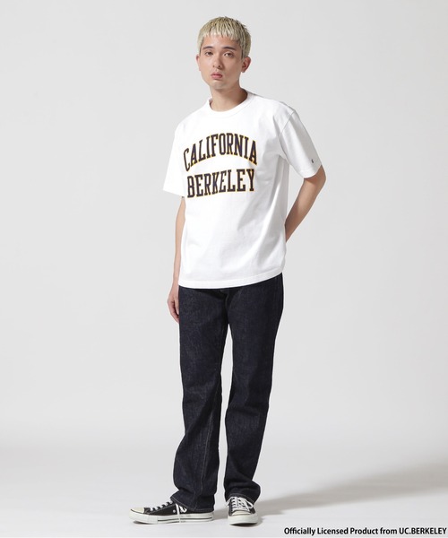 Champion(チャンピオン)の「Champion/チャンピオン T-1011 SHORT SLEEVE T-SHIRT ショートスリーブティーシャツ BERKELEY C5-X304(Tシャツ/カットソー・メンズ・ホワイト/ネイビー・M/L/XL)」の13枚目の写真