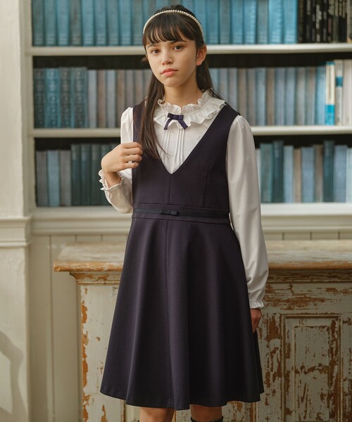 150 170 グログラン ジャンパースカート ワンピース 組曲 クミキョク のファッション通販 Zozotown