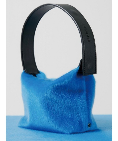 ESC STUDIO（イーエスシースタジオ）の「【ESC STUDIO/イーエスシースタジオ】calf hair mini bag / ファーバッグ バッグ 鞄 カバン ミニバッグ ハンドバッグ（ハンドバッグ・メンズ・ブラック/ブルー・ONE SIZE）」の16枚目の写真