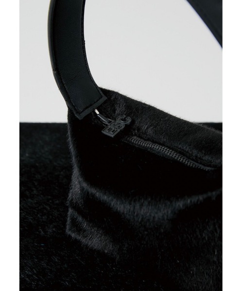 ESC STUDIO（イーエスシースタジオ）の「【ESC STUDIO/イーエスシースタジオ】calf hair mini bag / ファーバッグ バッグ 鞄 カバン ミニバッグ ハンドバッグ（ハンドバッグ・メンズ・ブラック/ブルー・ONE SIZE）」の7枚目の写真