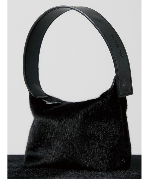 ESC STUDIO（イーエスシースタジオ）の「【ESC STUDIO/イーエスシースタジオ】calf hair mini bag / ファーバッグ バッグ 鞄 カバン ミニバッグ ハンドバッグ（ハンドバッグ・メンズ・ブラック/ブルー・ONE SIZE）」の13枚目の写真