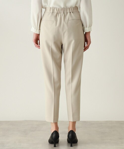 THE SHOP TK （ザ ショップ ティーケー ）の「◆【セレモニー/入卒/洗える/汚れが付きにくい】ダブルクロステーパードパンツ（その他パンツ・レディース・ブラック/ライトグレー/ネイビー・11/12/13/14）」の8枚目の写真
