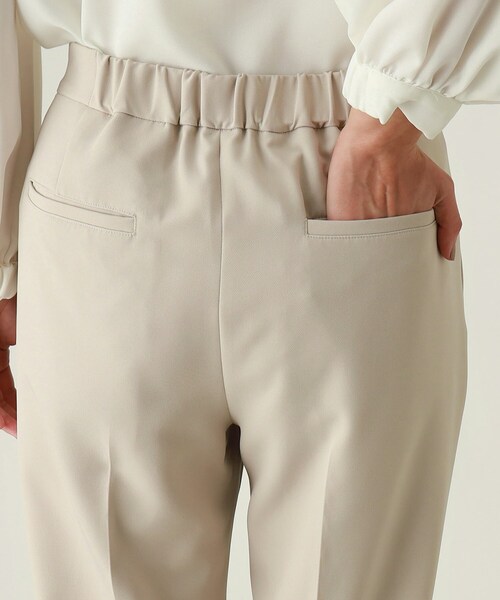THE SHOP TK （ザ ショップ ティーケー ）の「◆【セレモニー/入卒/洗える/汚れが付きにくい】ダブルクロステーパードパンツ（その他パンツ・レディース・ブラック/ライトグレー/ネイビー・11/12/13/14）」の12枚目の写真