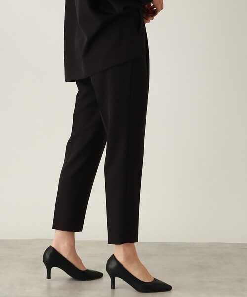 THE SHOP TK （ザ ショップ ティーケー ）の「◆【セレモニー/入卒/洗える/汚れが付きにくい】ダブルクロステーパードパンツ（その他パンツ・レディース・ブラック/ライトグレー/ネイビー・11/12/13/14）」の10枚目の写真