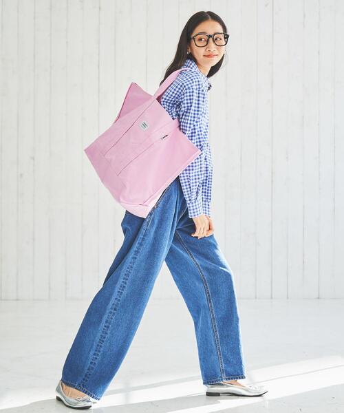 PARROTT CANVAS（パロットキャンバス）の「PARROTT CANVAS（パロットキャンバス）別注トートバッグ23SS（トートバッグ・レディース・ライム/ライトブルー/ライトピンク/シャーベット・FREE）」の6枚目の写真
