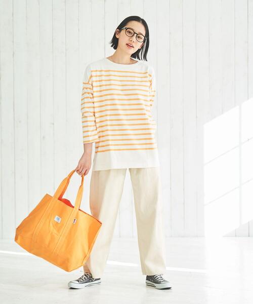 PARROTT CANVAS（パロットキャンバス）の「PARROTT CANVAS（パロットキャンバス）別注トートバッグ23SS（トートバッグ・レディース・ライトブルー/シャーベット/ライトピンク/ライム・FREE）」の5枚目の写真