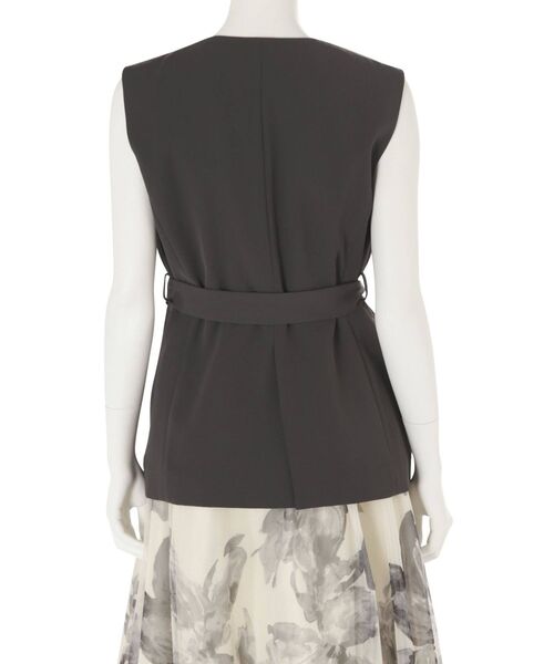 MERCURYDUO（マーキュリーデュオ）の「2wayベルテッドジレ（ベスト・レディース・アイボリー/チャコールグレー・FREE）」の21枚目の写真