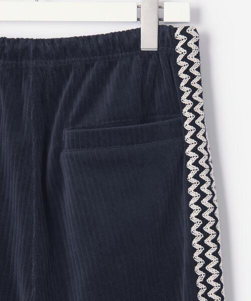 MONKEY TIME（モンキータイム）の「＜monkey time＞ VELOUR SIDE LACE TRACK PANTS/パンツ（その他パンツ・メンズ・ブラック/ダークグレー・XS）」の8枚目の写真