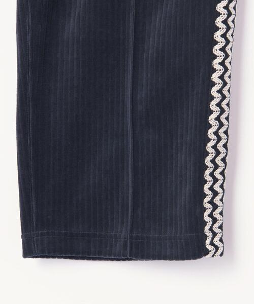 MONKEY TIME（モンキータイム）の「＜monkey time＞ VELOUR SIDE LACE TRACK PANTS/パンツ（その他パンツ・メンズ・ブラック/ダークグレー・XS）」の9枚目の写真