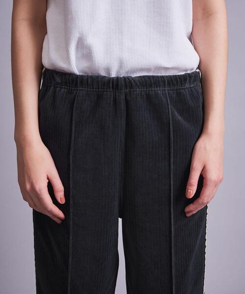 MONKEY TIME（モンキータイム）の「＜monkey time＞ VELOUR SIDE LACE TRACK PANTS/パンツ（その他パンツ・メンズ・ブラック/ダークグレー・XS）」の14枚目の写真