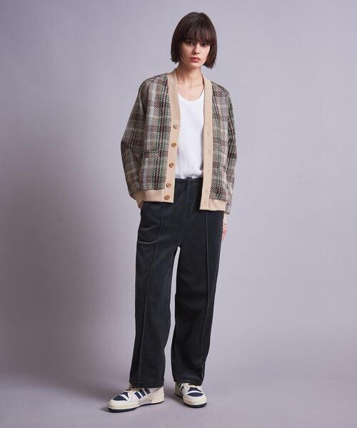 MONKEY TIME（モンキータイム）の「＜monkey time＞ VELOUR SIDE LACE TRACK PANTS/パンツ（その他パンツ・メンズ・ブラック/ダークグレー・XS）」の20枚目の写真