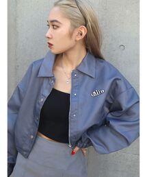 EMODA | ナイロンショートブルゾン(ブルゾン)