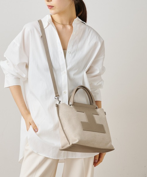 IACUCCI（イアクッチ）の「ソルベット S CANVAS/CERVO（トートバッグ・レディース・アイボリー/サンドベージュ/ライトグレー/イエロー/ブルー/ブラック/ピンク・FREE）」の14枚目の写真