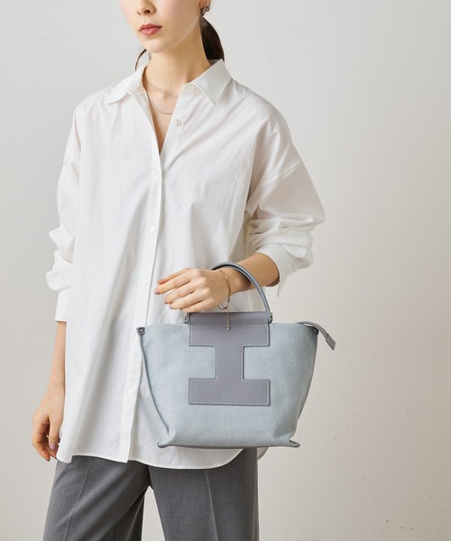 IACUCCI（イアクッチ）の「ソルベット S CANVAS/CERVO（トートバッグ・レディース・アイボリー/サンドベージュ/ライトグレー/イエロー/ブルー/ブラック/ピンク・FREE）」の17枚目の写真