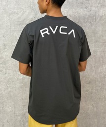 RVCA/ルーカ ユーティリティ/水陸両用 ブランドロゴ/バックプリント ラッシュTEE/ラッシュガード BD041-852