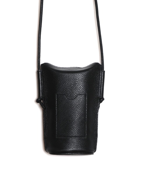 【BEAURE/ビュレ】牛革 レザーヌメ革 ロゴ スマホショルダー ケース（ショルダーバッグ）｜Beau're（ヴュレ）