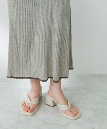 SENSE OF PLACE by URBAN RESEARCH | パテッドトングヒールサンダル(サンダル)