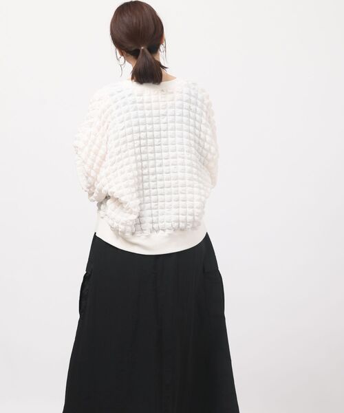 rps(アールピーエス)の「ポコポコZIPブルゾン(ブルゾン・レディース・アイボリー/ブラック・フリー)」の22枚目の写真