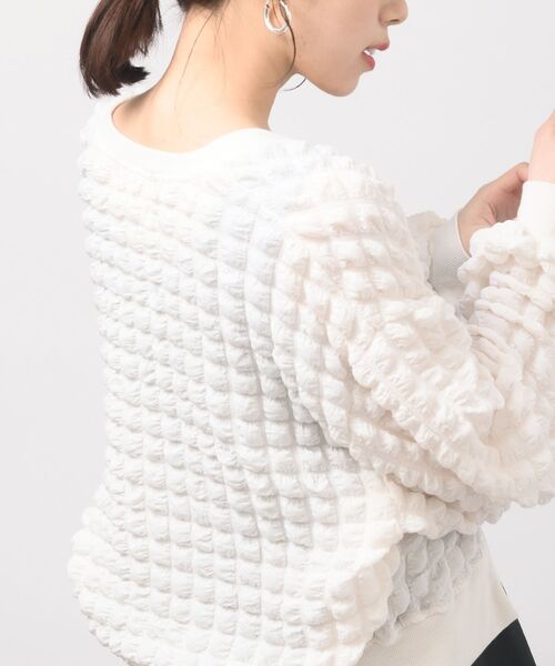 rps(アールピーエス)の「ポコポコZIPブルゾン(ブルゾン・レディース・アイボリー/ブラック・フリー)」の19枚目の写真