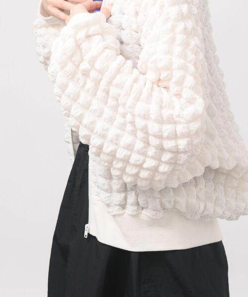 rps(アールピーエス)の「ポコポコZIPブルゾン(ブルゾン・レディース・アイボリー/ブラック・フリー)」の17枚目の写真