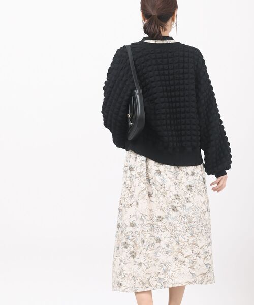 rps(アールピーエス)の「ポコポコZIPブルゾン(ブルゾン・レディース・アイボリー/ブラック・フリー)」の12枚目の写真