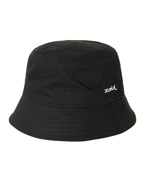 X-girl(エックスガール)の「BASIC BUCKET HAT(ハット・レディース・ブラック/オリーブ/ホワイト/ベージュ・ONE SIZE)」の1枚目の写真