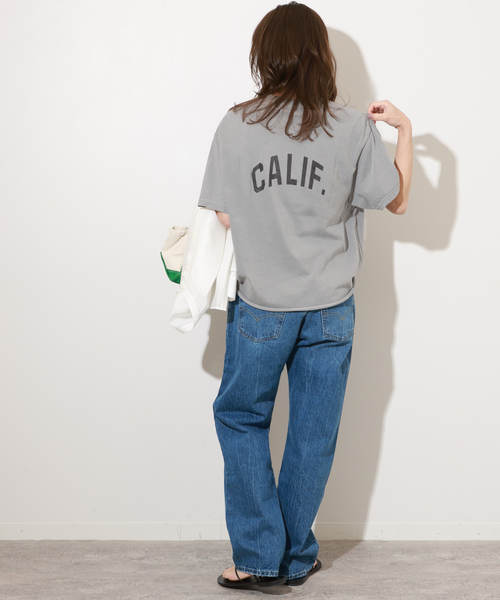 THE DAY ON THE BEACH(ザデイオンザビーチ)の「【THE DAY ON THE BEACH】CUT OFF T-SH:Tシャツ(Tシャツ/カットソー・レディース・グレー/レンガ/ブルー/ブラック系その他/ホワイト・FREE)」の9枚目の写真