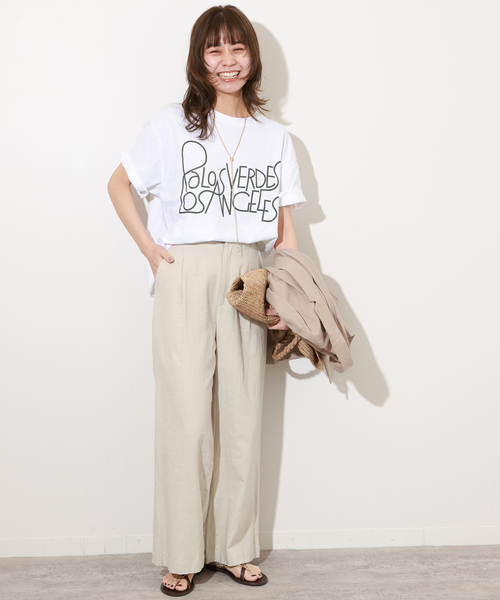 THE DAY ON THE BEACH(ザデイオンザビーチ)の「【THE DAY ON THE BEACH】CUT OFF T-SH:Tシャツ(Tシャツ/カットソー・レディース・グレー/レンガ/ブルー/ブラック系その他/ホワイト・FREE)」の15枚目の写真