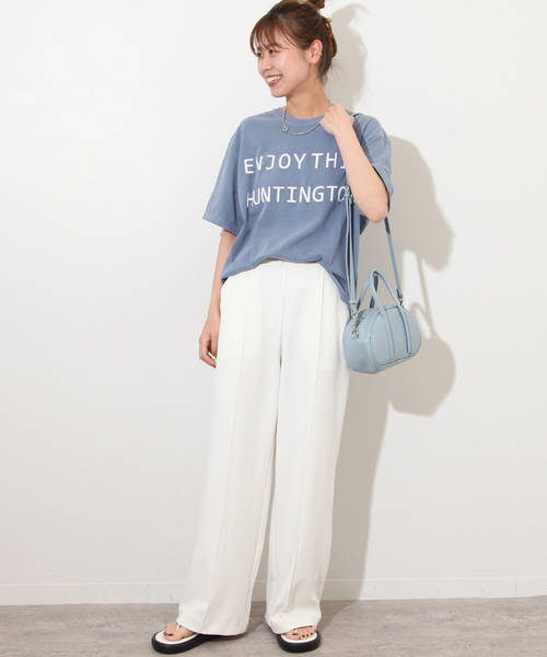 THE DAY ON THE BEACH(ザデイオンザビーチ)の「【THE DAY ON THE BEACH】CUT OFF T-SH:Tシャツ(Tシャツ/カットソー・レディース・グレー/レンガ/ブルー/ブラック系その他/ホワイト・FREE)」の21枚目の写真