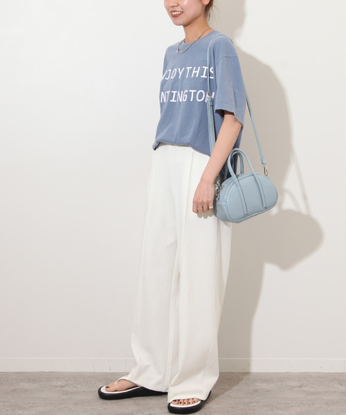 THE DAY ON THE BEACH(ザデイオンザビーチ)の「【THE DAY ON THE BEACH】CUT OFF T-SH:Tシャツ(Tシャツ/カットソー・レディース・グレー/レンガ/ブルー/ブラック系その他/ホワイト・FREE)」の22枚目の写真