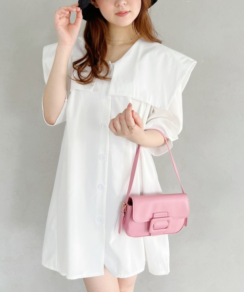 新品 セシルリンク ミニワンピース、チュニック フリル リゾート フリルデザインミニワンピース | Chico(チコ)レディース | PAL