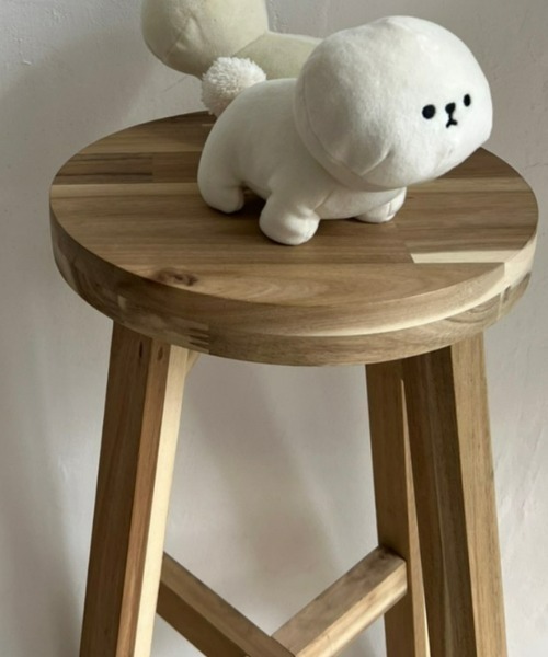 LBC（エルビーシー）の「PLUFFY マスコット（インテリア雑貨・レディース・ホワイト・FREE）」の9枚目の写真