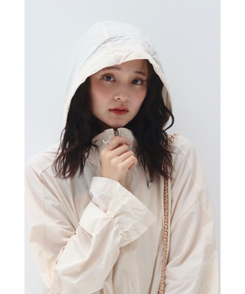 muguet(ミュゲ)の「gather snow parker(マウンテンパーカー・レディース・アイボリー・FREE)」の11枚目の写真