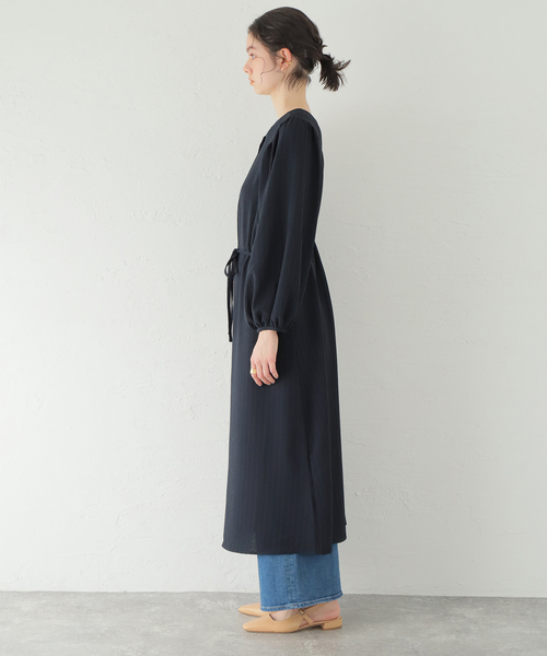 B.C STOCK（ベーセーストック）の「2WAY リボンワンピース（ワンピース・レディース・グリーン/ネイビー/ベージュ・FREE）」の17枚目の写真