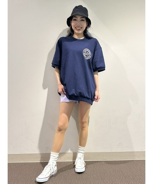 GAP(ギャップ)の「フレンチテリークルーネックスウェット(ユニセックス)(スウェット・メンズ・ブラック系その他/グレー/ネイビー/ベージュ/グリーン/ホワイト・XS/M/L/S/XL)」の19枚目の写真