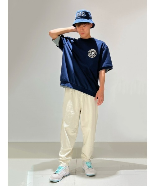 GAP(ギャップ)の「フレンチテリークルーネックスウェット(ユニセックス)(スウェット・メンズ・ブラック系その他/グレー/ネイビー/ベージュ/グリーン/ホワイト・XS/M/L/S/XL)」の20枚目の写真