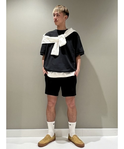 GAP(ギャップ)の「フレンチテリークルーネックスウェット(ユニセックス)(スウェット・メンズ・ブラック系その他/グレー/ネイビー/ベージュ/グリーン/ホワイト・XS/M/L/S/XL)」の21枚目の写真