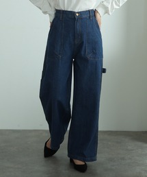 ElegChic（エレグシック）の「ボーイッシュペインターパンツ（デニムパンツ）」