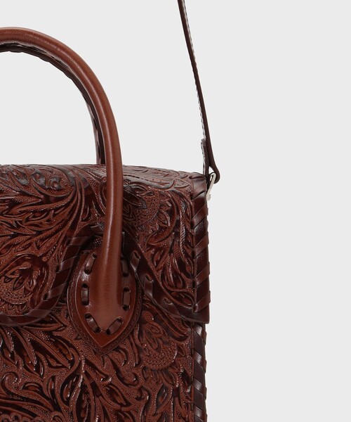 CARVING TRIBES（カービングトライブス）の「RollingSTHandbag（ハンドバッグ・レディース・ダークブラウン/ブラック/ホワイト/ブラウン系その他3・FREE）」の6枚目の写真