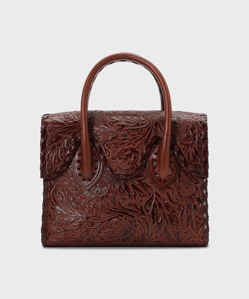 CARVING TRIBES（カービングトライブス）の「RollingSTHandbag（ハンドバッグ・レディース・ダークブラウン/ブラック/ホワイト/ブラウン系その他3・FREE）」の8枚目の写真