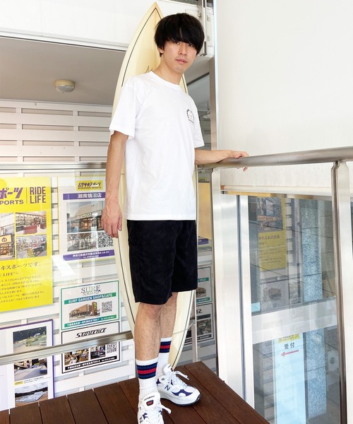 ムラサキスポーツ（ムラサキスポーツ）の「【ムラサキスポーツ別注】Channel Islands/チャネルアイランズ バックプリントTシャツ クルーネック半袖Tee/コットンTシャツ 0100972200088（Tシャツ/カットソー・メンズ・ブラック/ホワイト・M/L/XL）」の12枚目の写真
