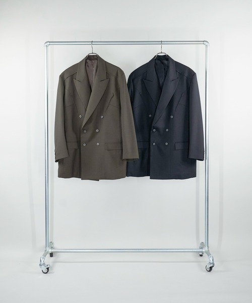 Iroquois（イロコイ）の「VINTAGE MILLS JK（テーラードジャケット・メンズ・ブラック/ブラウン・2/3/1）」の5枚目の写真