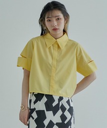 miette | スリットスリーブショートシャツ(シャツ/ブラウス)