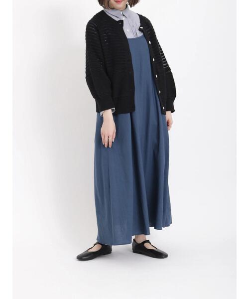 sm2rhythm（サマンサモスモスリズム）の「キャミワンピース（ワンピース・レディース・ブラック/ブラウン/ブルー・ﾌﾘ-）」の22枚目の写真