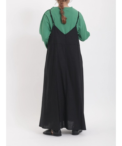 sm2rhythm（サマンサモスモスリズム）の「キャミワンピース（ワンピース・レディース・ブラック/ブラウン/ブルー・ﾌﾘ-）」の10枚目の写真