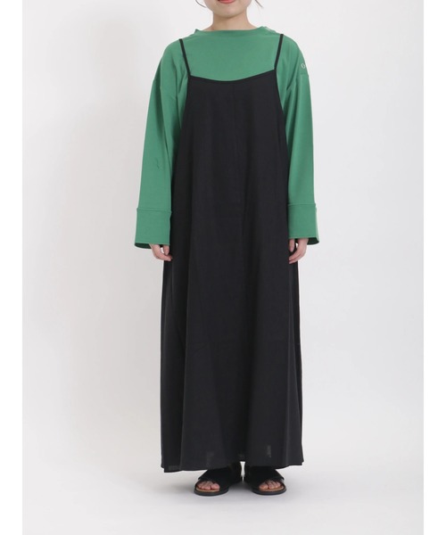 sm2rhythm（サマンサモスモスリズム）の「キャミワンピース（ワンピース・レディース・ブラック/ブラウン/ブルー・ﾌﾘ-）」の12枚目の写真