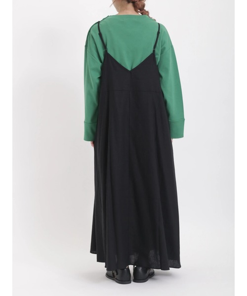 sm2rhythm（サマンサモスモスリズム）の「キャミワンピース（ワンピース・レディース・ブラック/ブラウン/ブルー・ﾌﾘ-）」の14枚目の写真